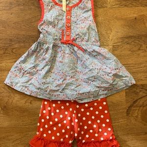 Matilda Jane Tank & Shortie Set Size 4